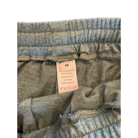 EUC Jogger Pants Women Medium Heathered Green, Lightweight Athletic‎ Pants - Picture 2 of 10
